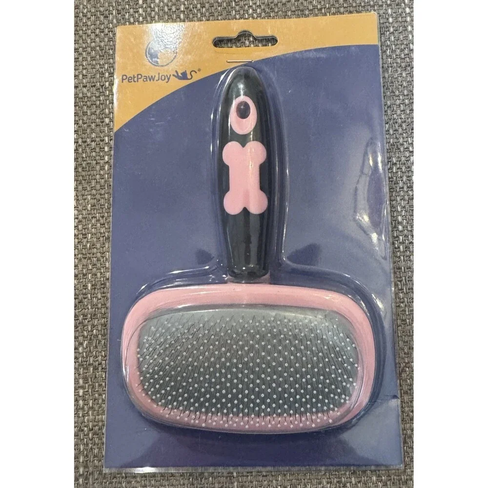 Slicker Brush for Dogs Gently Cleaning Pin Brush for Shedding PetPawJoy